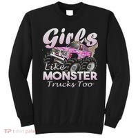 Monster Truck Like Monsters Too Birthday Gift Sweatshirt thumb 0
