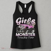 Monster Truck Like Monsters Too Birthday Gift Women's Tank Top thumb 3