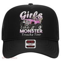 Monster Truck Like Monsters Too Birthday Gift Hat thumb 0