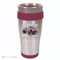 Monster Truck Like Monsters Too Birthday Gift 16oz Travel Tumbler thumb 0