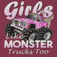 Monster Truck Like Monsters Too Birthday Gift 16oz Travel Tumbler thumb 2