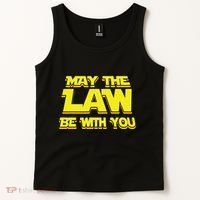 May The Law Be With You Funny New Lawyer Attorney Tank Top thumb 2