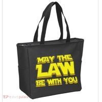 May The Law Be With You Funny New Lawyer Attorney Tote Bag thumb 2