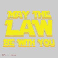 May The Law Be With You Funny New Lawyer Attorney T-Shirt thumb 2