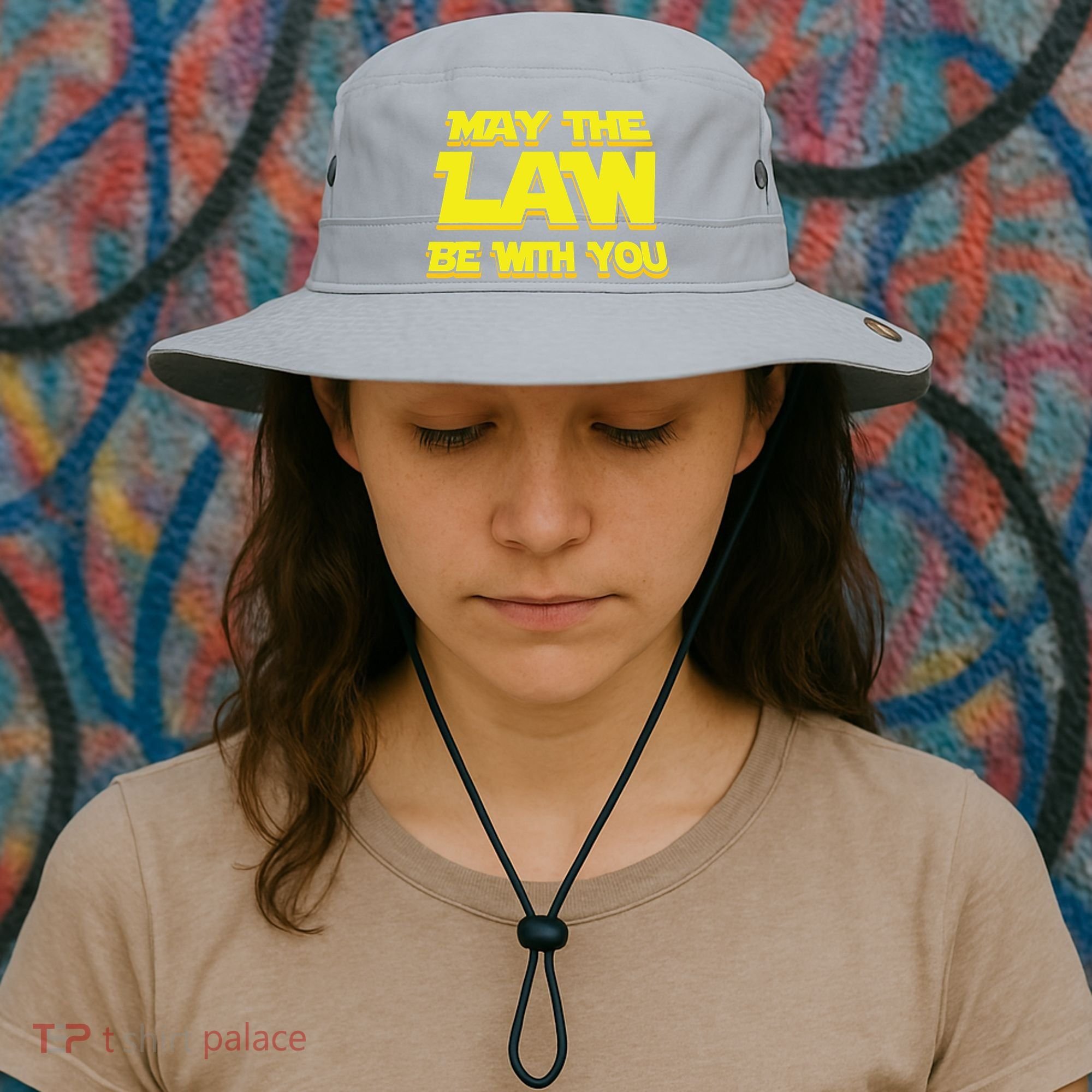 May The Law Be With You Funny New Lawyer Attorney Bucket Hat