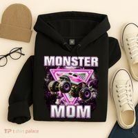 Monster Truck Mom Hoodie thumb 4