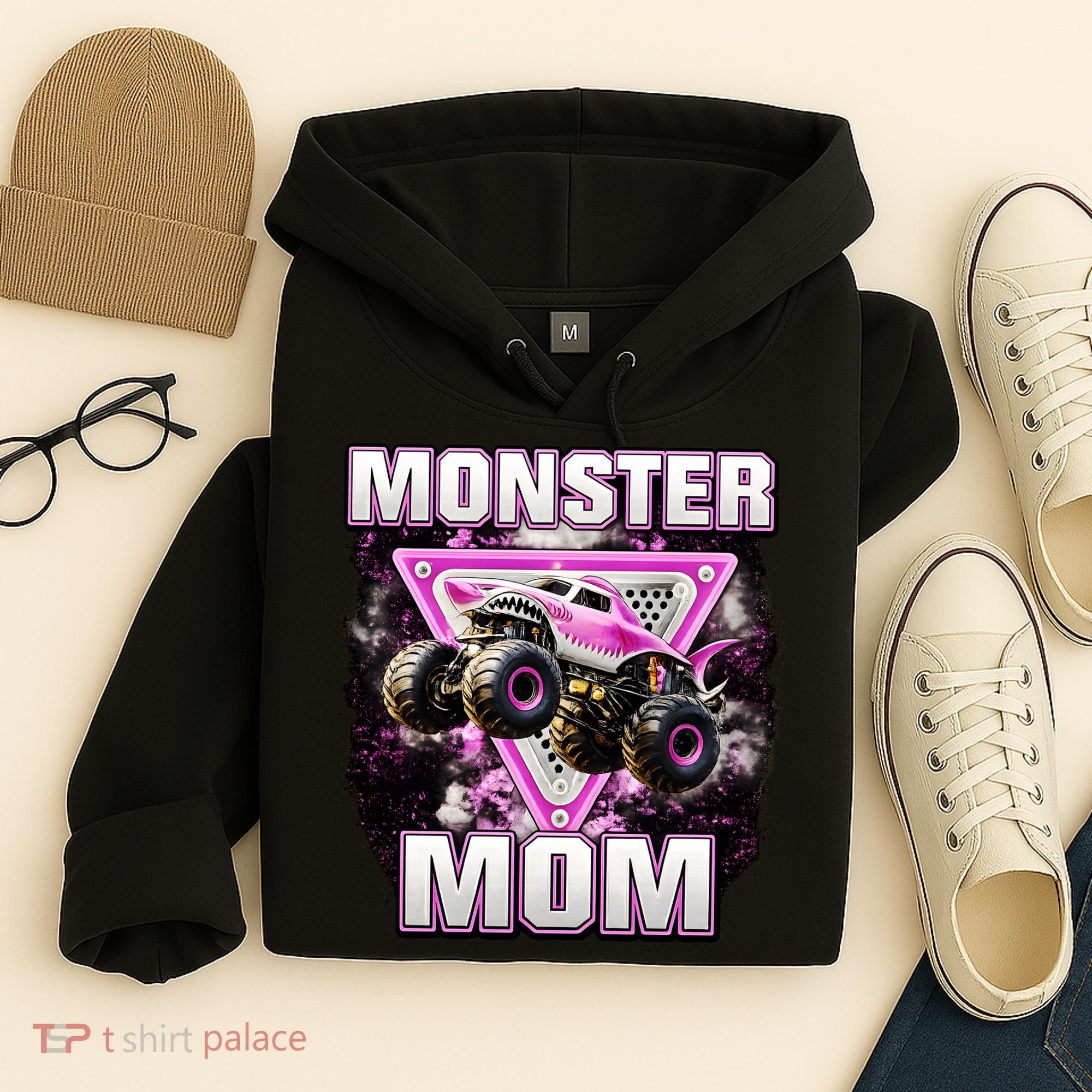 Monster Truck Mom Hoodie