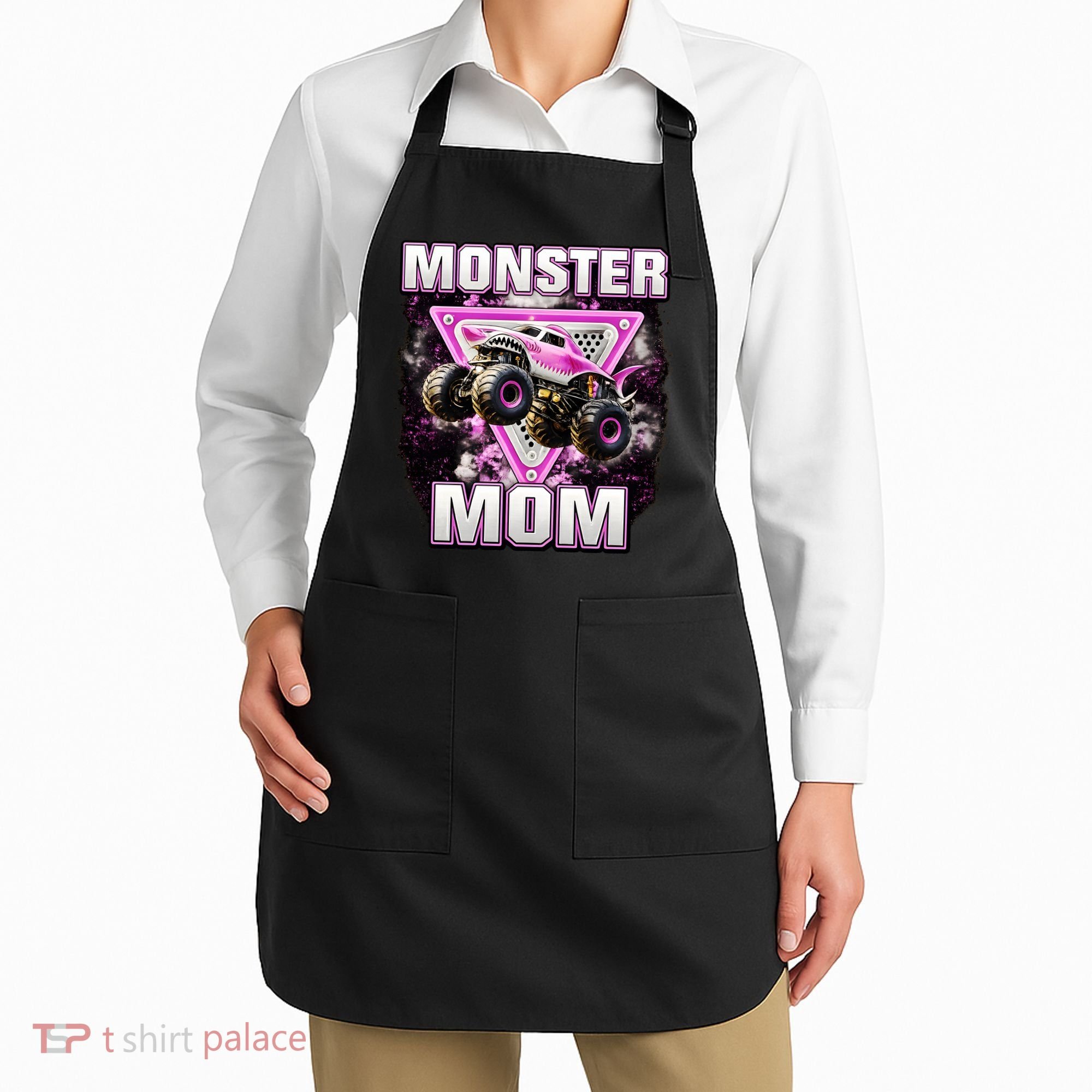 Monster Truck Mom Apron