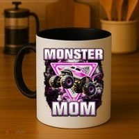 Monster Truck Mom Coffee Mug thumb 4