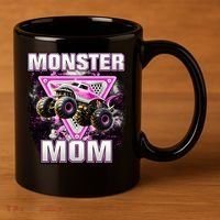Monster Truck Mom 11oz C Handle Ceramic Mug thumb 3
