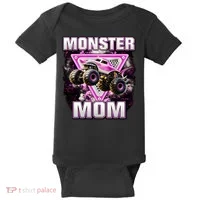 Monster Truck Mom Baby Bodysuit thumb 0