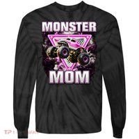 Monster Truck Mom Tie-Dye Long Sleeve Shirt thumb 0