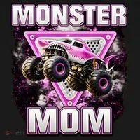 Monster Truck Mom Toddler Hoodie thumb 2