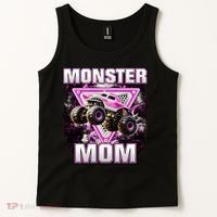 Monster Truck Mom Tank Top thumb 2