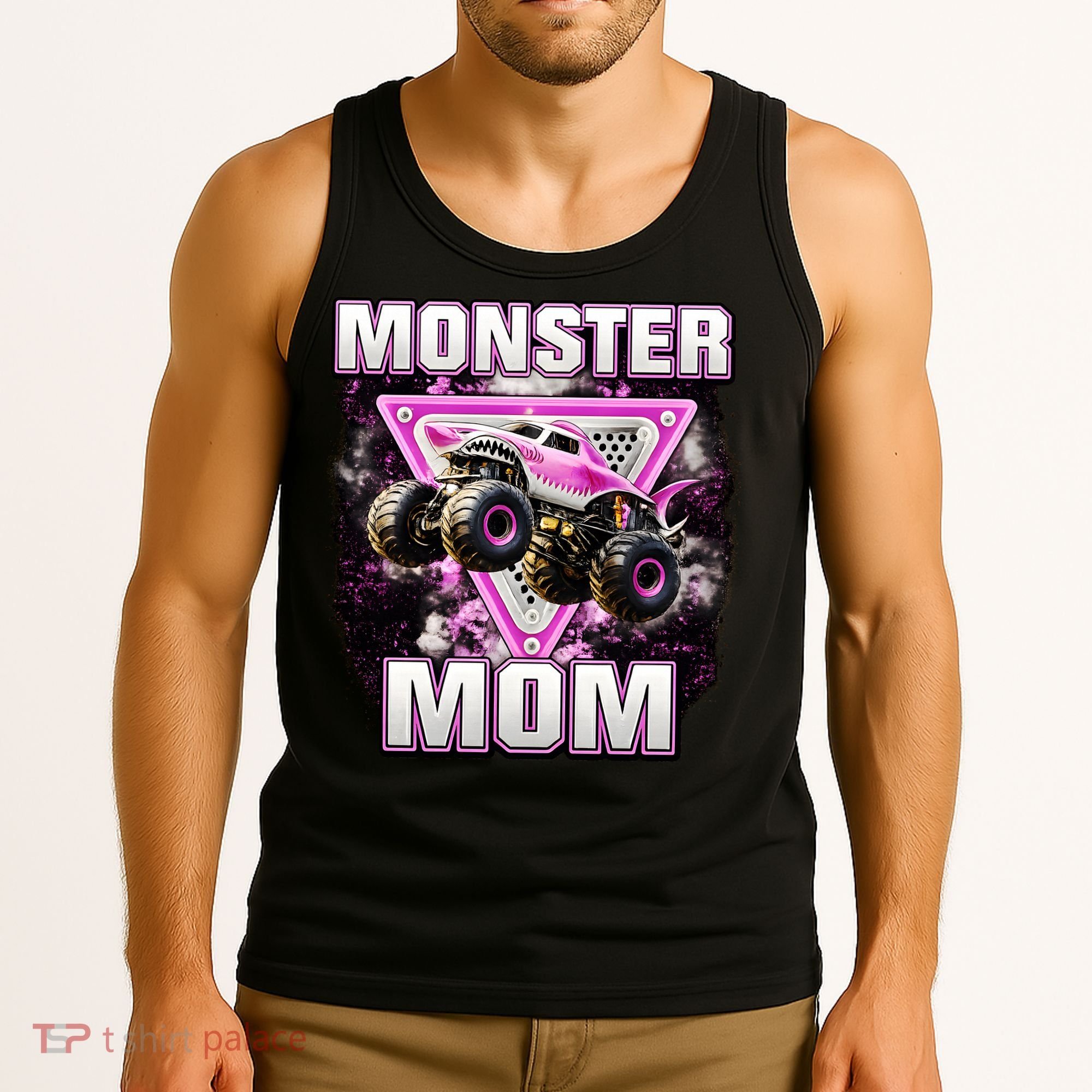 Monster Truck Mom Tank Top