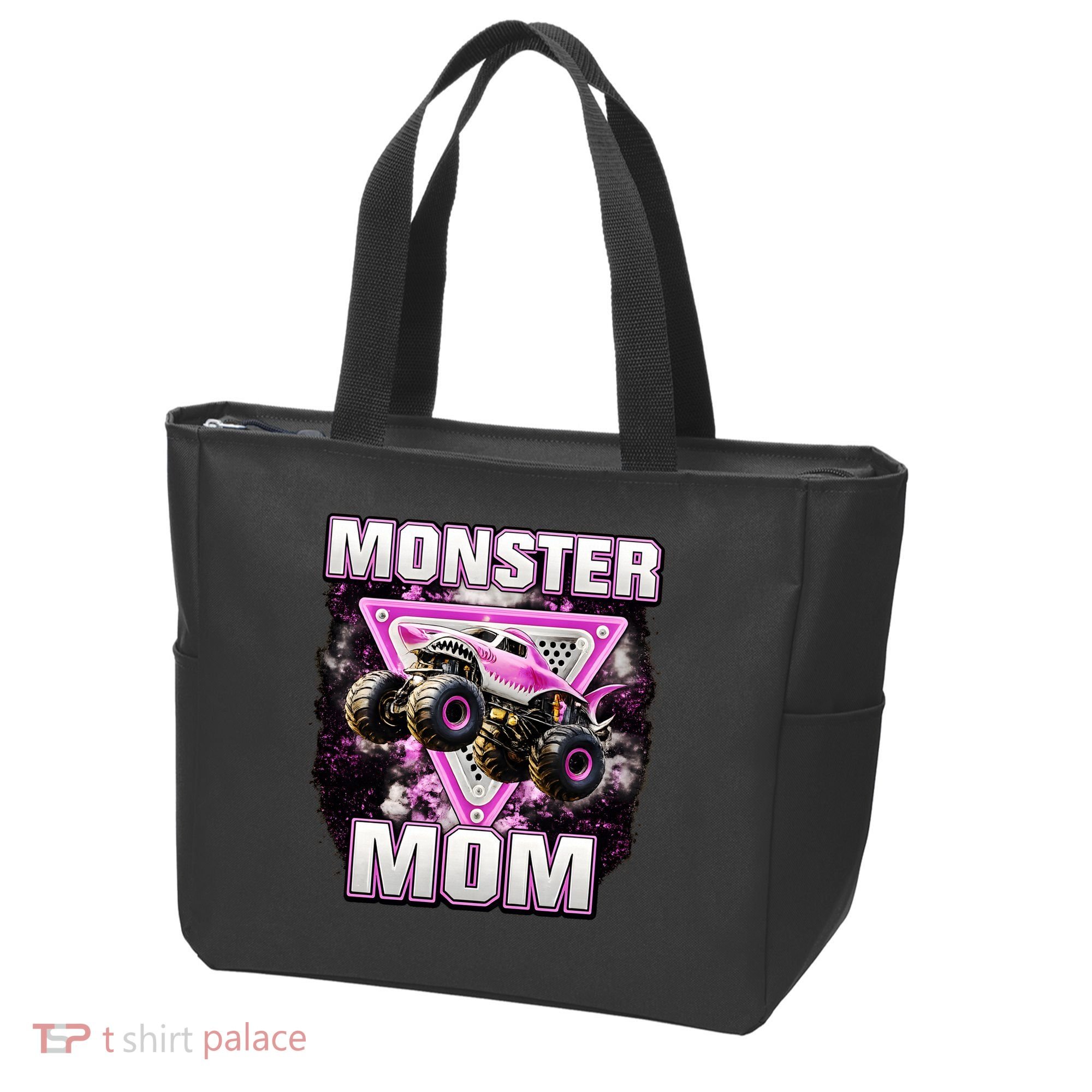 Monster Truck Mom Tote Bag