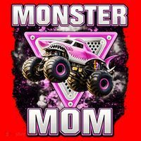 Monster Truck Mom Santa Hat thumb 1