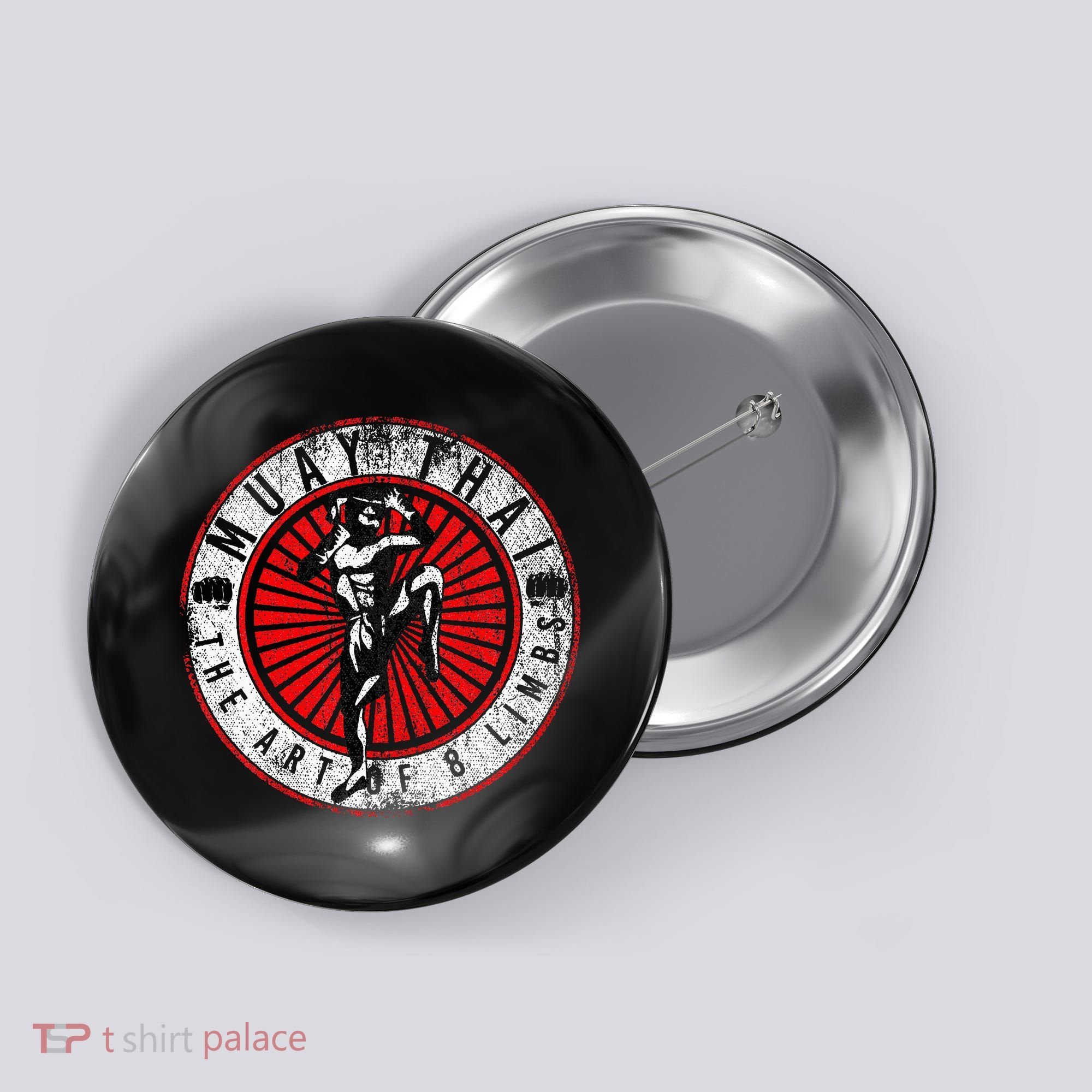 Muay Thai Button