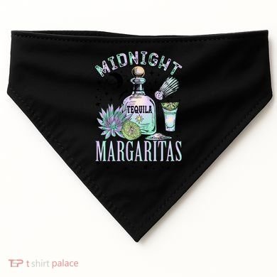 Midnight Tequila Margaritas Lime Tequila Magic Witches Great Gift USA-Made Doggie Bandana