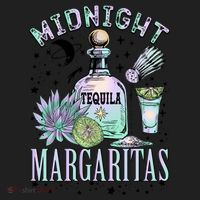 Midnight Tequila Margaritas Lime Tequila Magic Witches Great Gift Beanie thumb 2