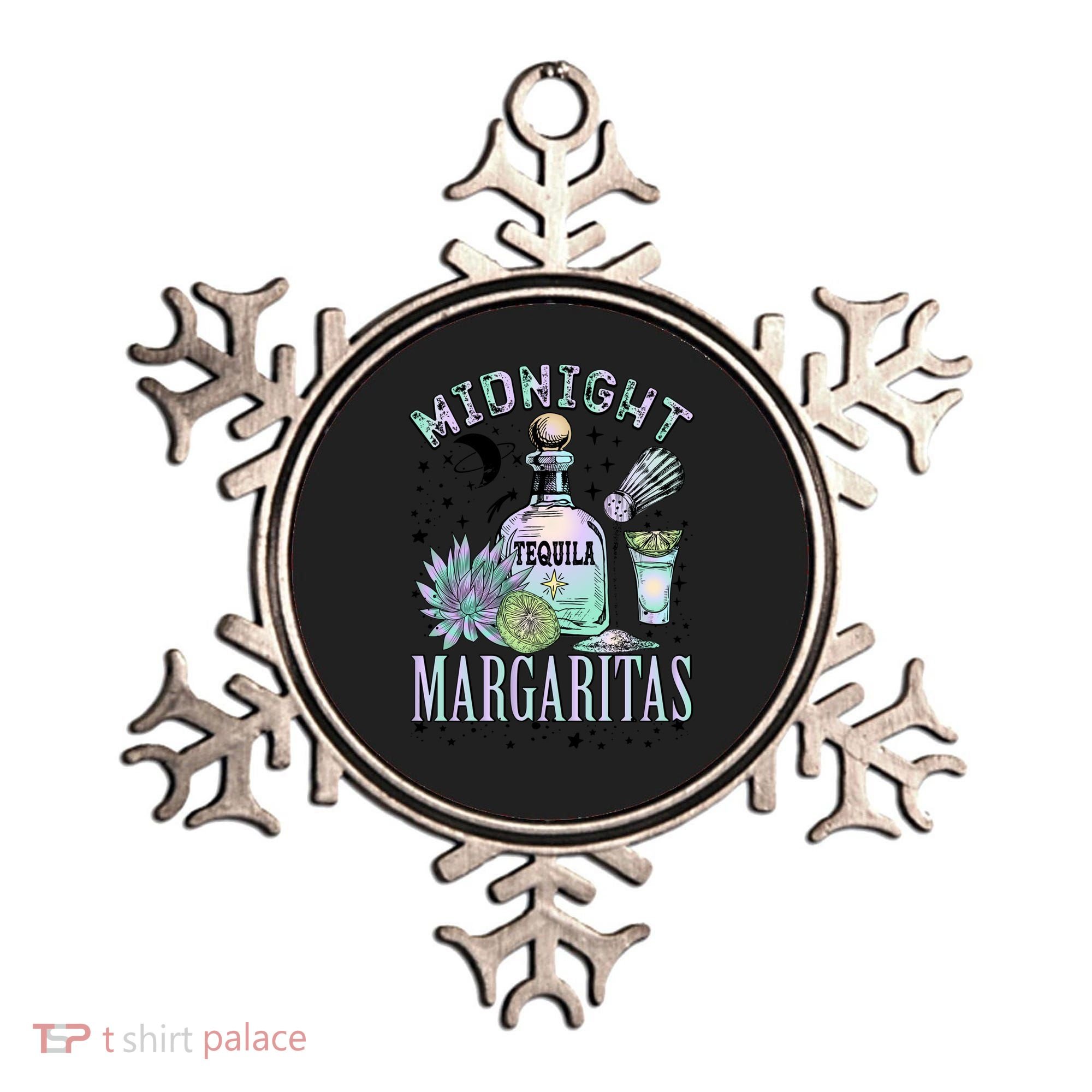 Midnight Tequila Margaritas Lime Tequila Magic Witches Great Gift Ornament