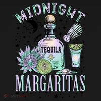 Midnight Tequila Margaritas Lime Tequila Magic Witches Great Gift Ornament thumb 1