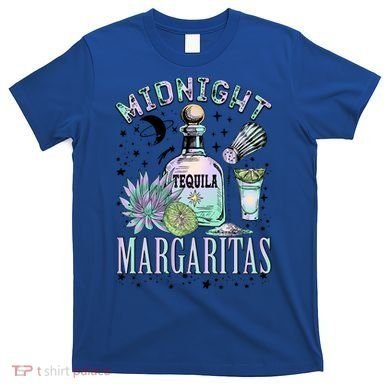 Midnight Tequila Margaritas Lime Tequila Magic Witches Great Gift T-Shirt