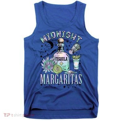 Midnight Tequila Margaritas Lime Tequila Magic Witches Great Gift Tank Top