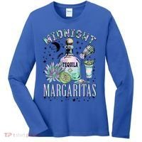Midnight Tequila Margaritas Lime Tequila Magic Witches Great Gift Women's Long Sleeve Shirt thumb 0