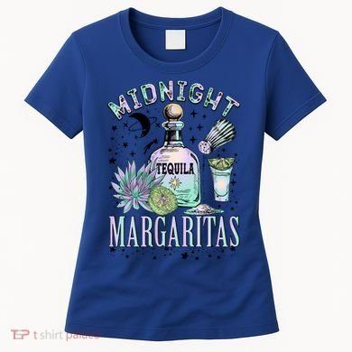 Midnight Tequila Margaritas Lime Tequila Magic Witches Great Gift Women's T-Shirt