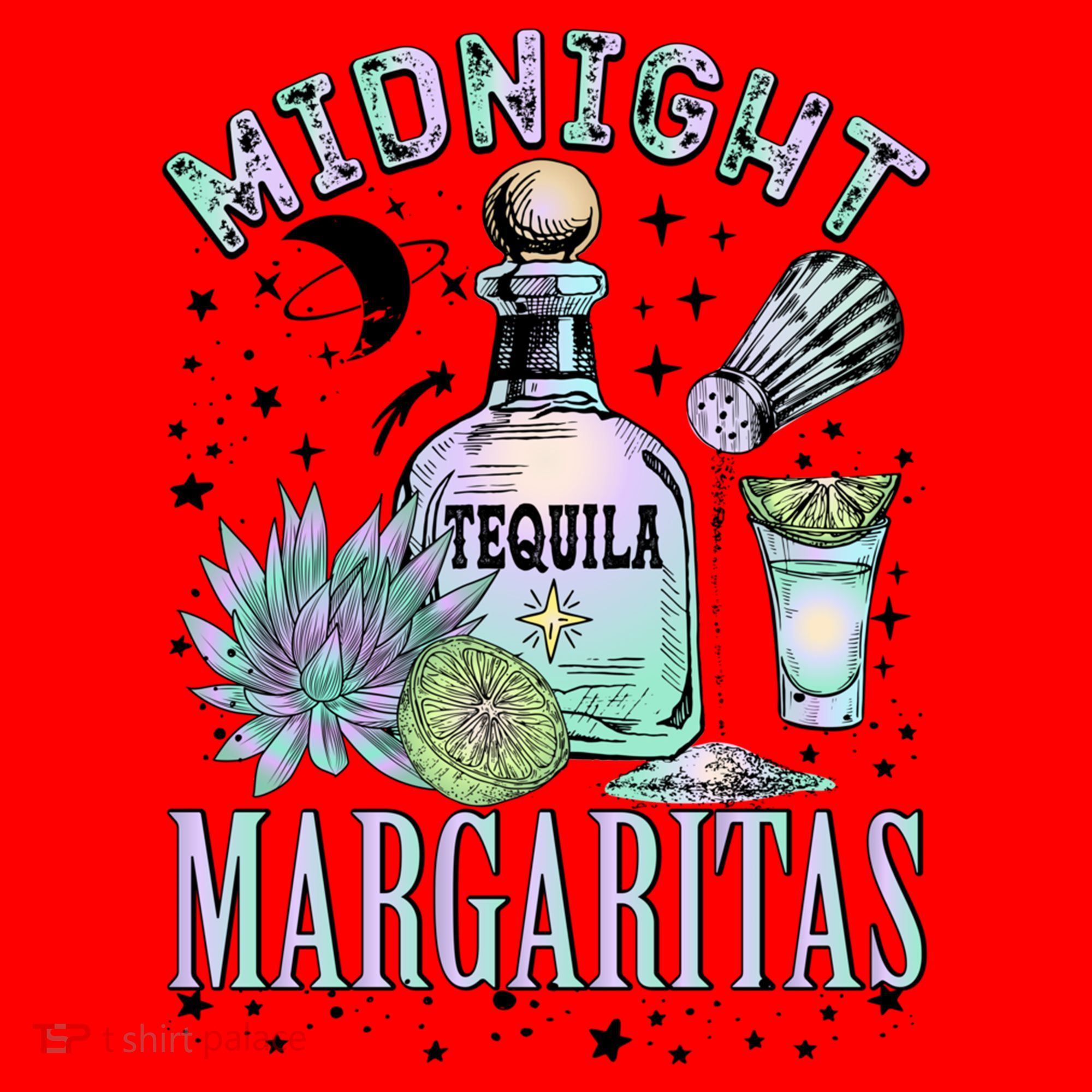 Midnight Tequila Margaritas Lime Tequila Magic Witches Great Gift Santa Hat