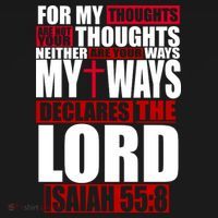 My Thoughts My Ways Declarers The Lord Isaiah 55:8 Sweatshirt thumb 3