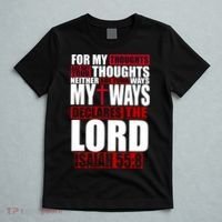 My Thoughts My Ways Declarers The Lord Isaiah 55:8 T-Shirt thumb 5