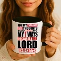 My Thoughts My Ways Declarers The Lord Isaiah 55:8 Coffee Mug thumb 3