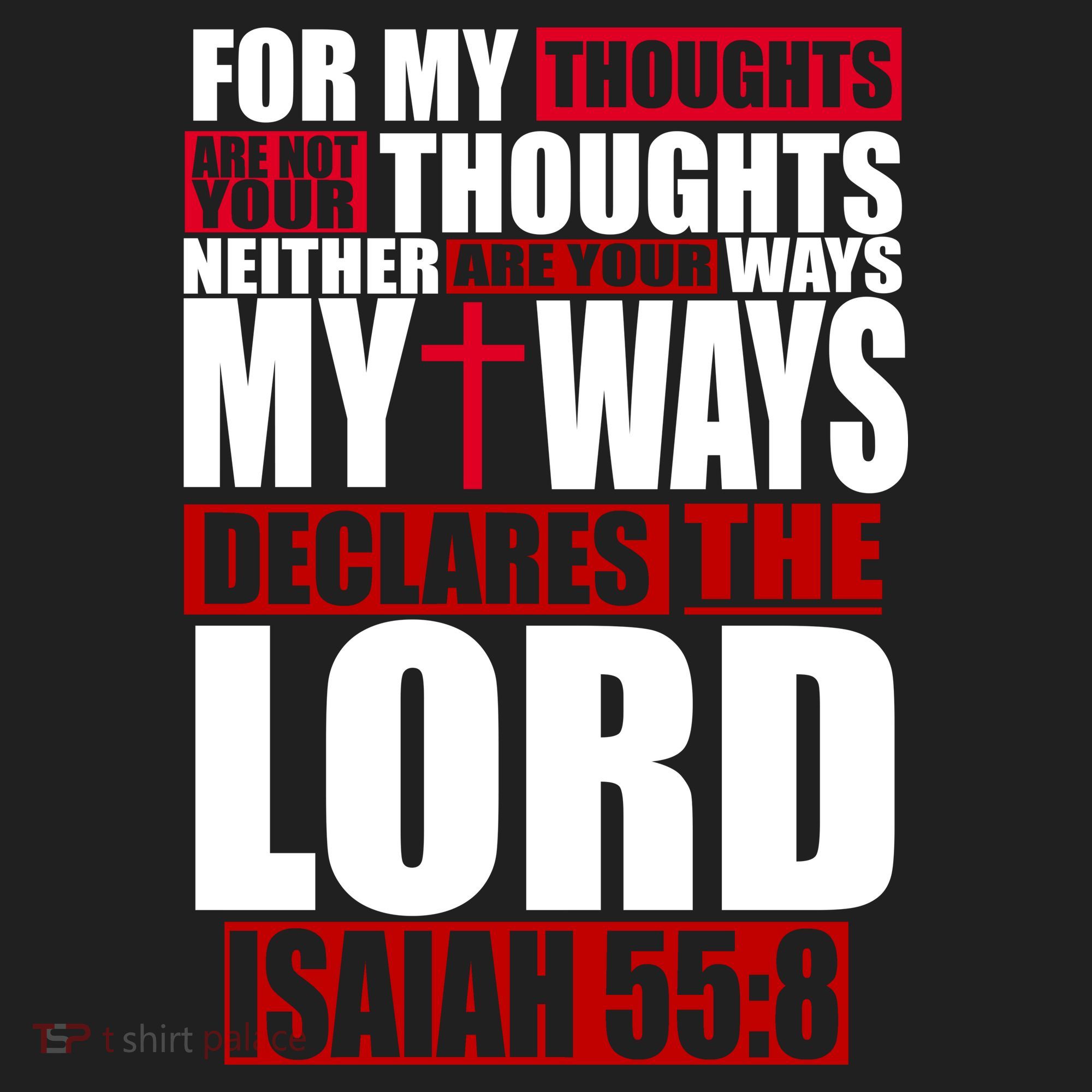 My Thoughts My Ways Declarers The Lord Isaiah 55:8 Hat