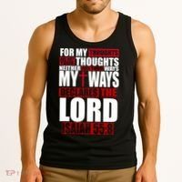 My Thoughts My Ways Declarers The Lord Isaiah 55:8 Tank Top thumb 3