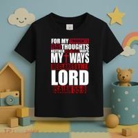 My Thoughts My Ways Declarers The Lord Isaiah 55:8 Toddler T-Shirt thumb 3