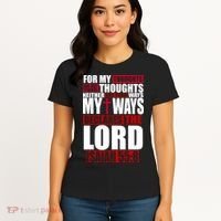 My Thoughts My Ways Declarers The Lord Isaiah 55:8 Women's T-Shirt thumb 4