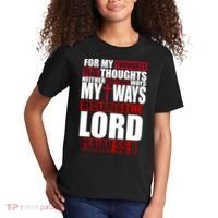 My Thoughts My Ways Declarers The Lord Isaiah 55:8 Kids T-Shirt thumb 2