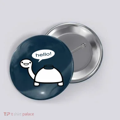 Mine Turtle Button