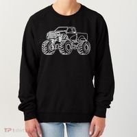 Monster Truck Women's Sweatshirt thumb 0