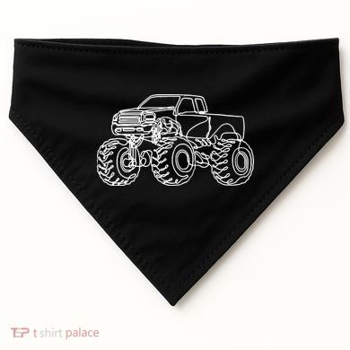 Monster Truck USA-Made Doggie Bandana