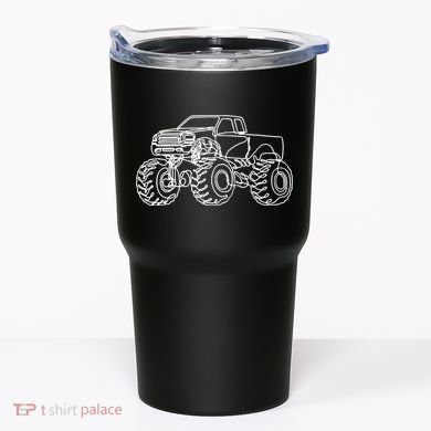 Monster Truck Tumbler