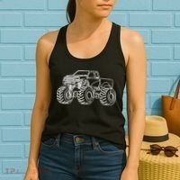 Monster Truck Women's Tank Top thumb 2
