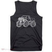 Monster Truck Tank Top thumb 0