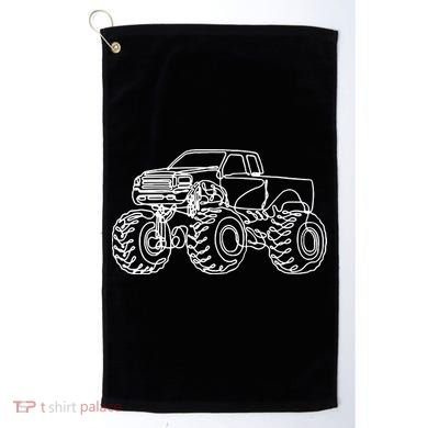 Monster Truck Golf Towel