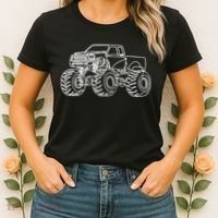 Monster Truck Women's T-Shirt thumb 2