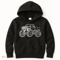 Monster Truck Kids Hoodie thumb 0