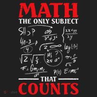 Math Teacher Math The Only Subject That Counts Beanie thumb 2