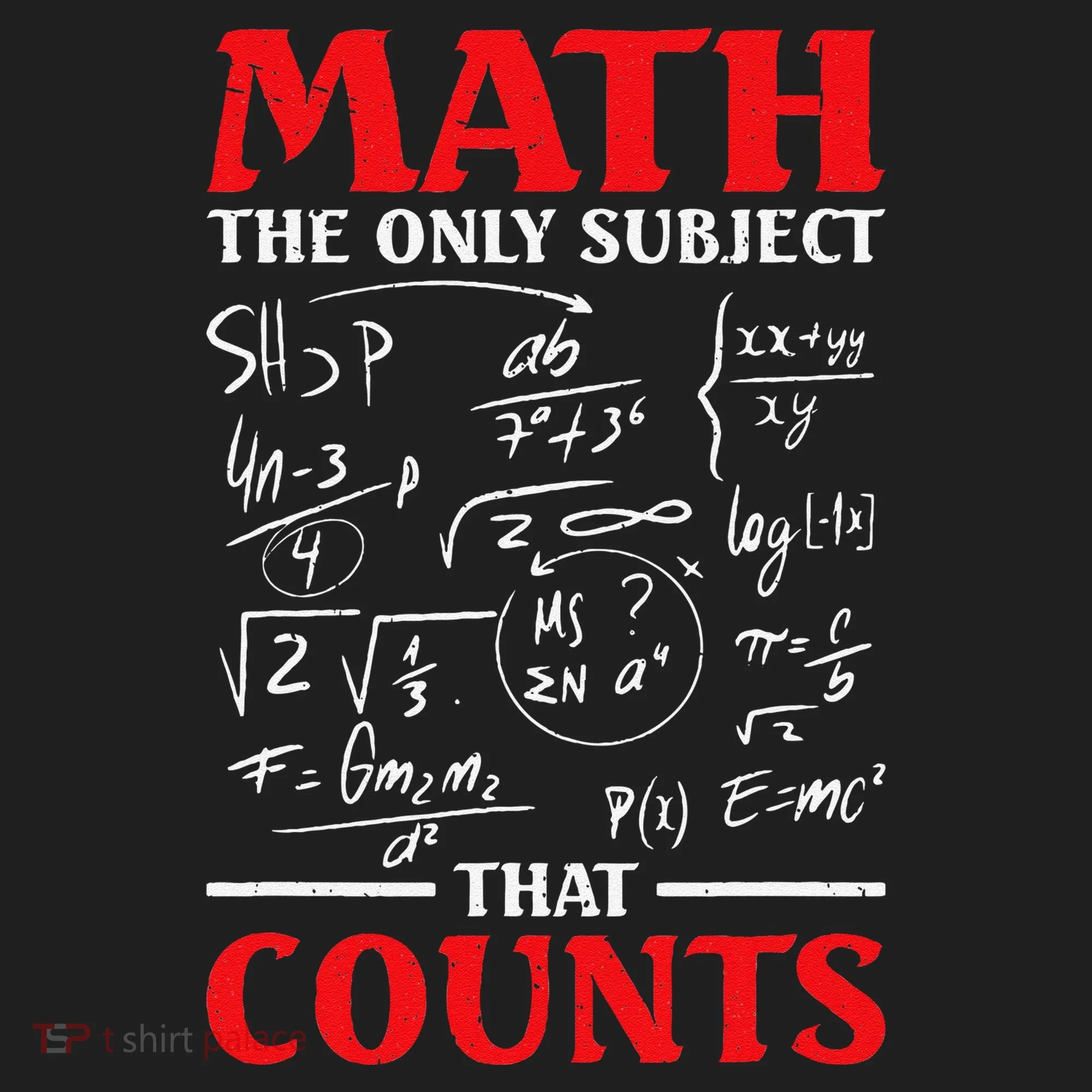 Math Teacher Math The Only Subject That Counts Beanie